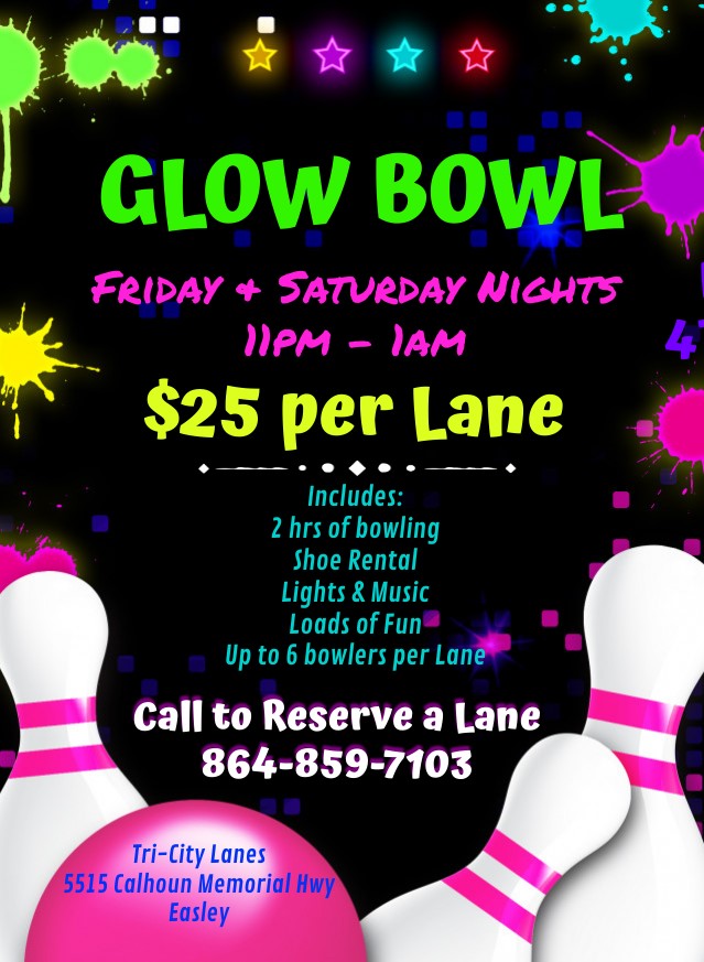 glow bowling