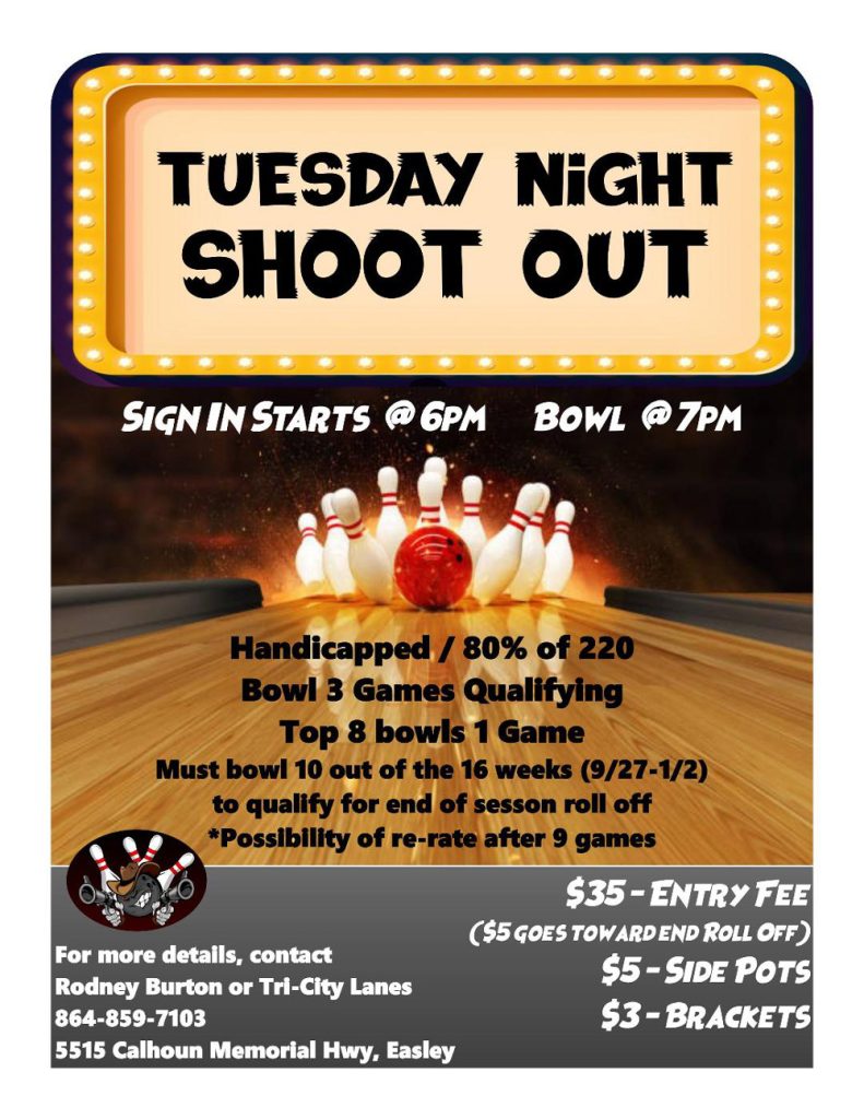 tuesday shoot out